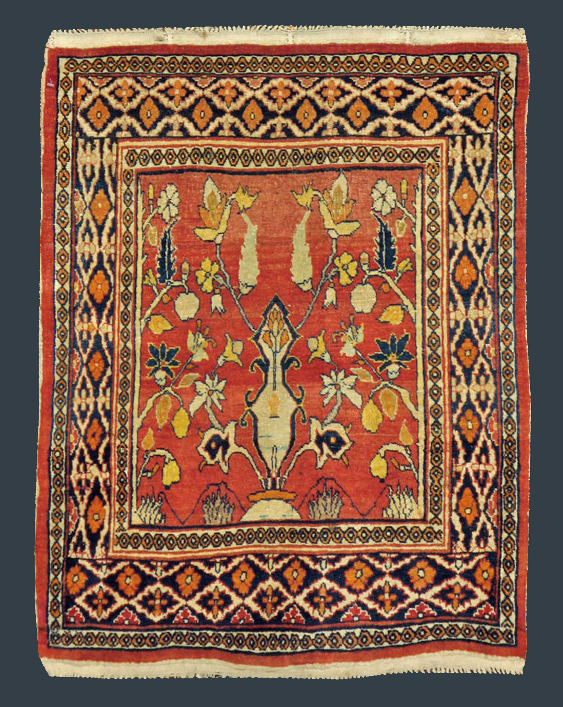Fine 19th century antique Persian Tabriz rug