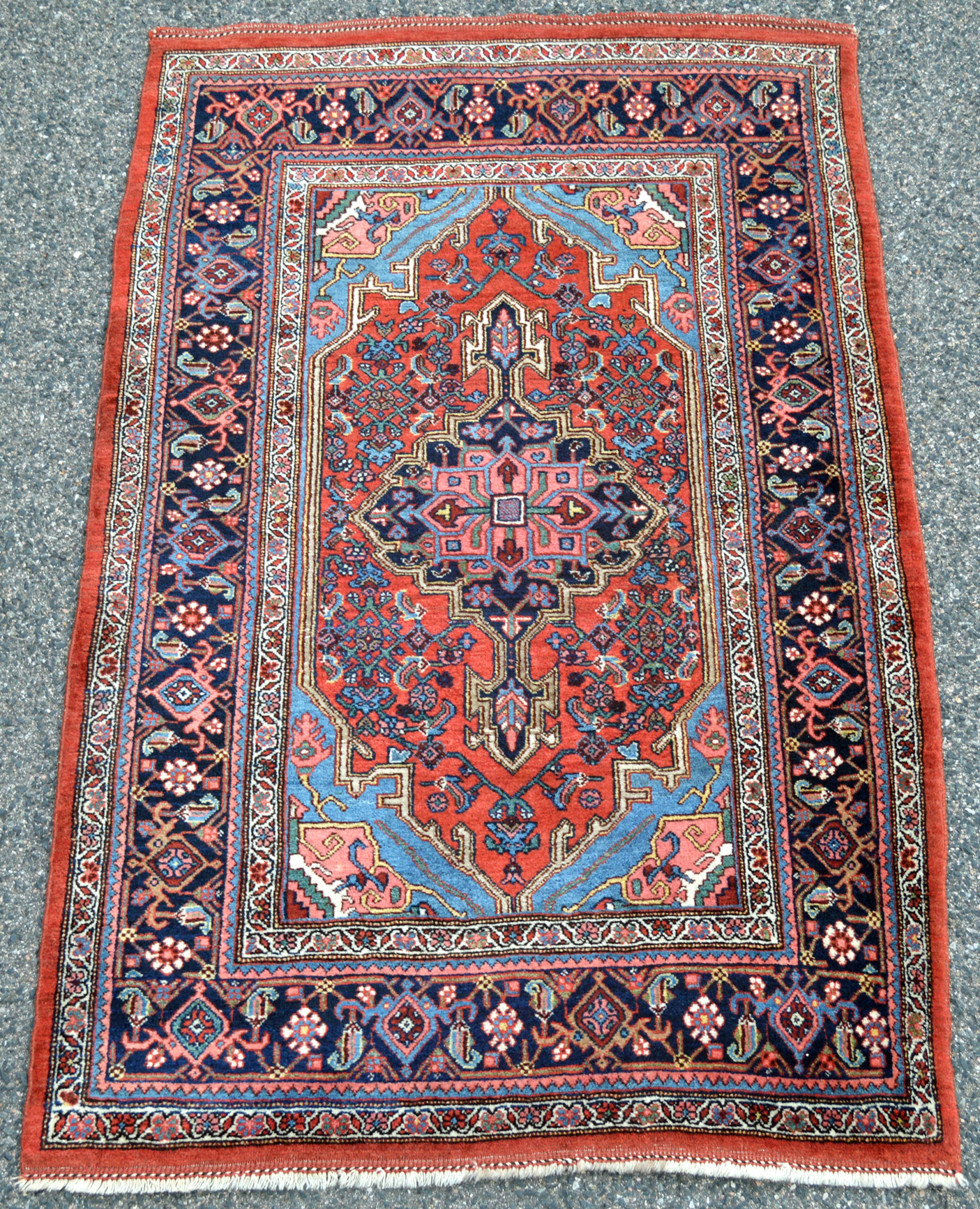 Antique Persian Bidjar rug of the Gogargin type, circa 1915, Douglas Stock Gallery, South Natick,Ma, Boston area antique Oriental rugs
